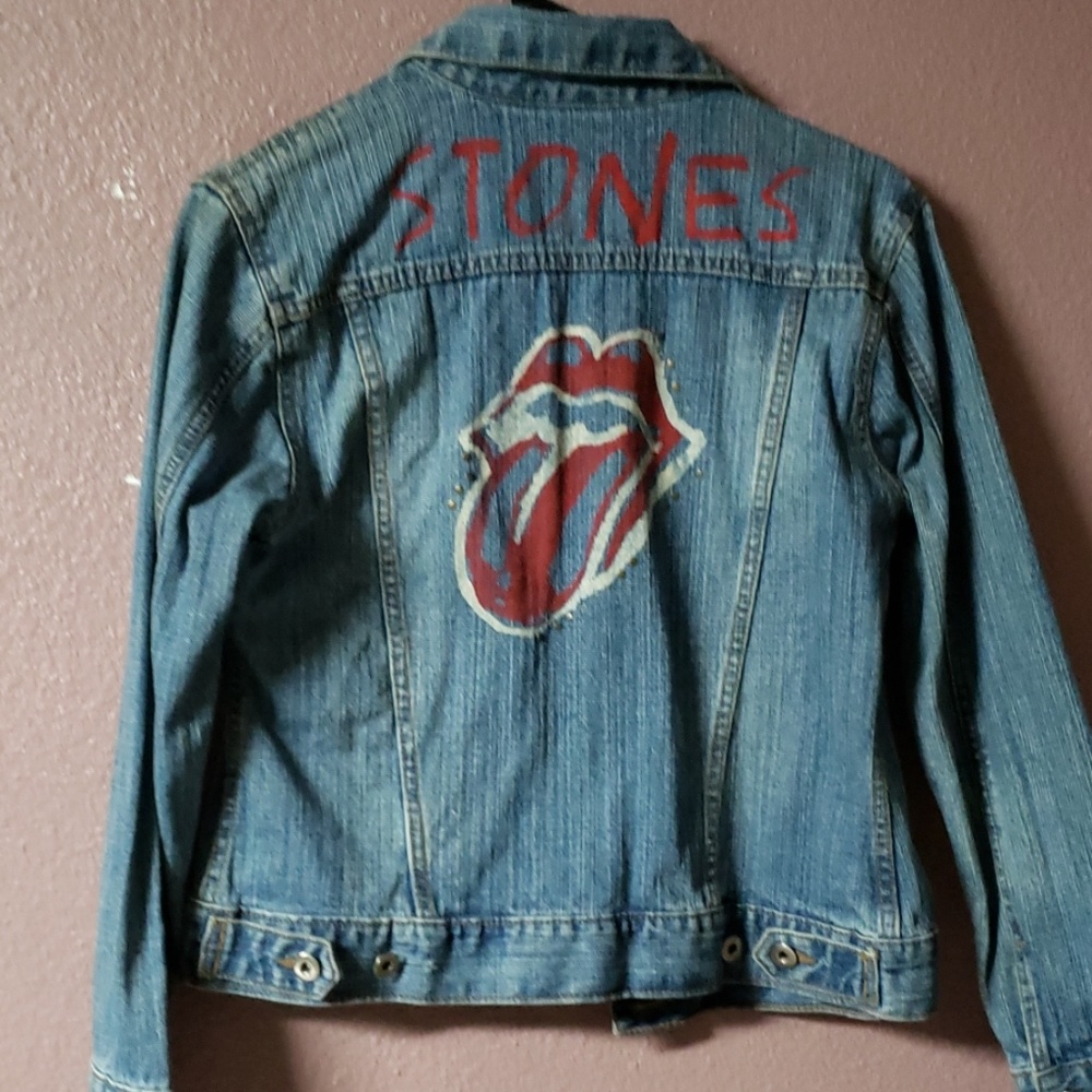 Rolling Stones Jean Jacket